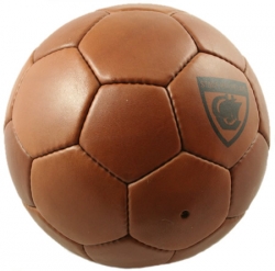 genuine leather soccer ball 